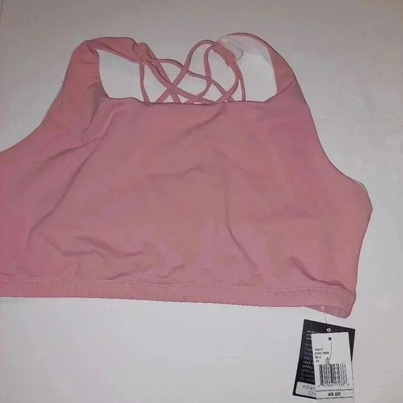 NWT Onzie Chic Bra Pink Size 2X - Picture 2 of 6